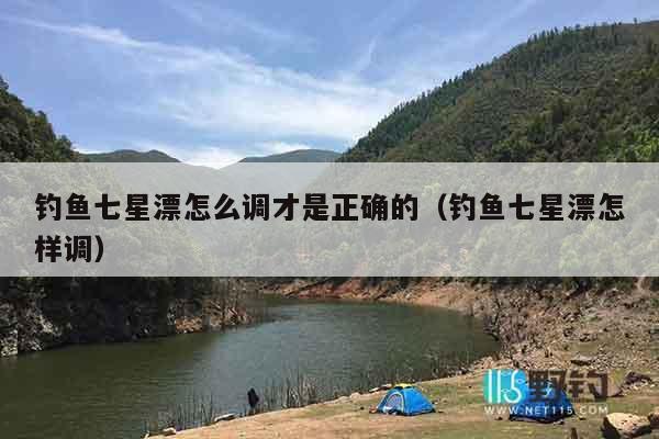 钓鱼七星漂怎么调才是正确的（钓鱼七星漂怎样调）