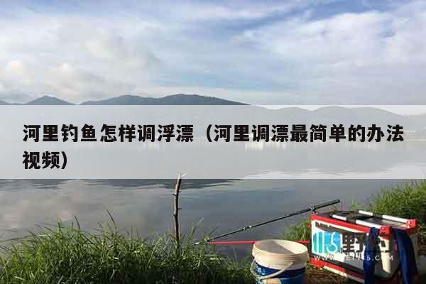 河里钓鱼怎样调浮漂（河里调漂最简单的办法视频）