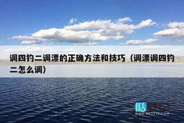 调四钓二调漂的正确方法和技巧（调漂调四钓二怎么调）