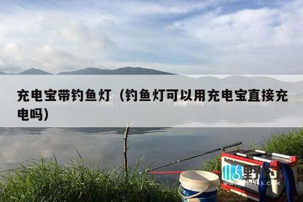 充电宝带钓鱼灯（钓鱼灯可以用充电宝直接充电吗）
