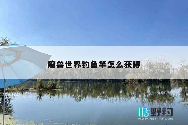 魔兽世界钓鱼竿怎么获得
