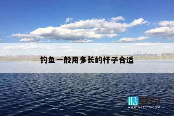 钓鱼一般用多长的杆子合适