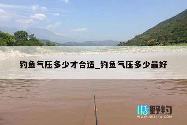 钓鱼气压多少才合适_钓鱼气压多少最好