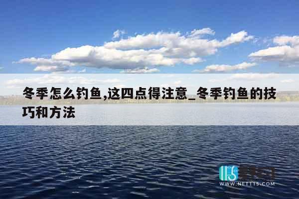 冬季怎么钓鱼,这四点得注意_冬季钓鱼的技巧和方法