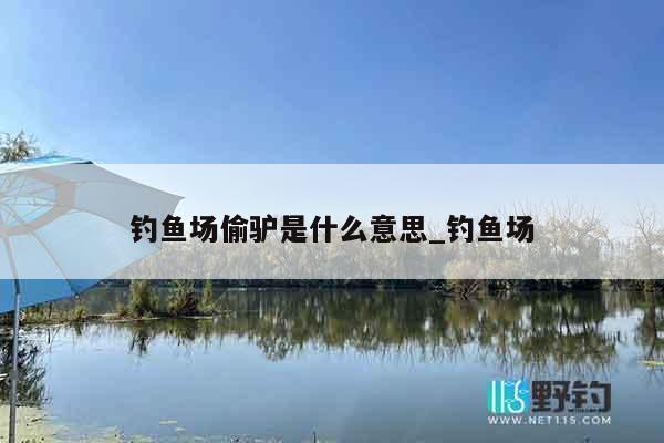 钓鱼场偷驴是什么意思_钓鱼场