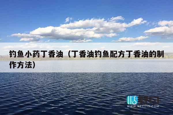 钓鱼小药丁香油（丁香油钓鱼配方丁香油的制作方法）