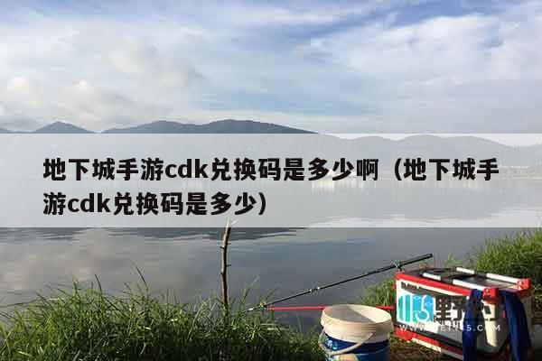 地下城手游cdk兑换码是多少啊（地下城手游cdk兑换码是多少）