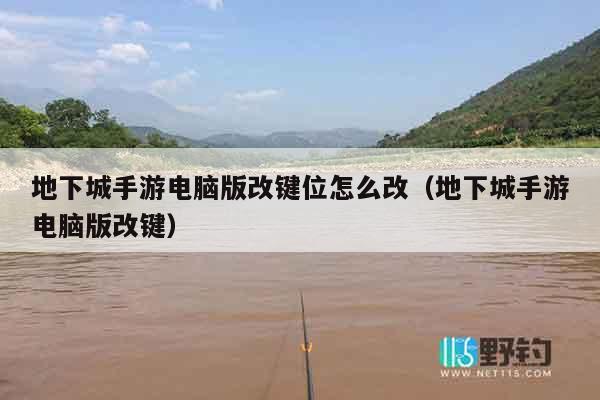 地下城手游电脑版改键位怎么改（地下城手游电脑版改键）