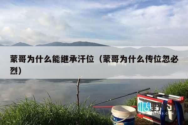 蒙哥为什么能继承汗位（蒙哥为什么传位忽必烈）