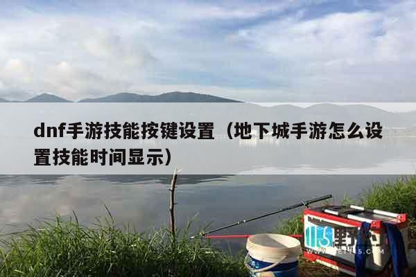 dnf手游技能按键设置（地下城手游怎么设置技能时间显示）