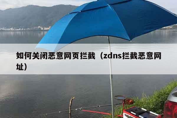 如何关闭恶意网页拦截（zdns拦截恶意网址）