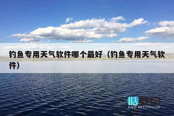 钓鱼专用天气软件哪个最好（钓鱼专用天气软件）