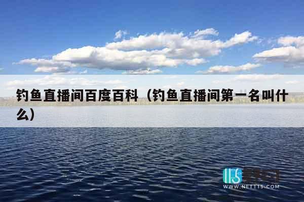 钓鱼直播间百度百科（钓鱼直播间第一名叫什么）