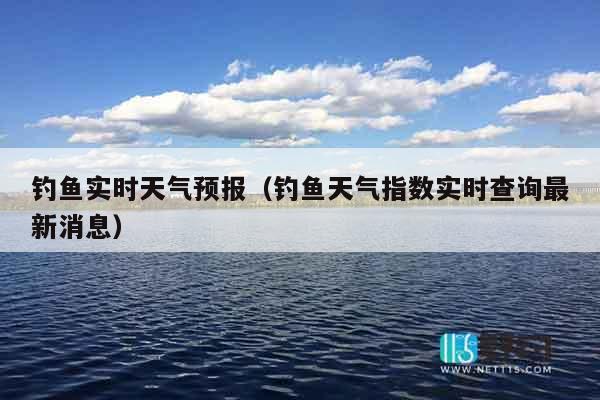 钓鱼实时天气预报（钓鱼天气指数实时查询最新消息）