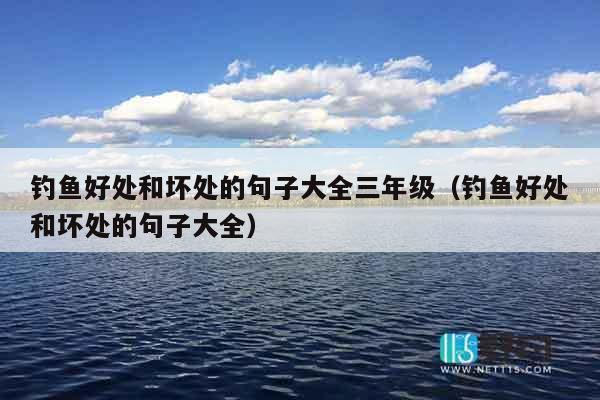 钓鱼好处和坏处的句子大全三年级（钓鱼好处和坏处的句子大全）