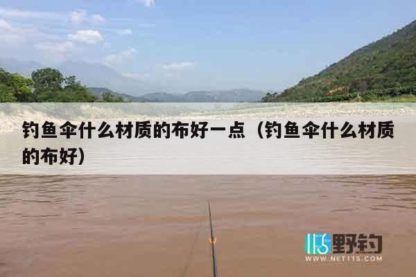 钓鱼伞什么材质的布好一点（钓鱼伞什么材质的布好）