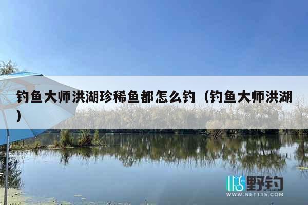 钓鱼大师洪湖珍稀鱼都怎么钓（钓鱼大师洪湖）