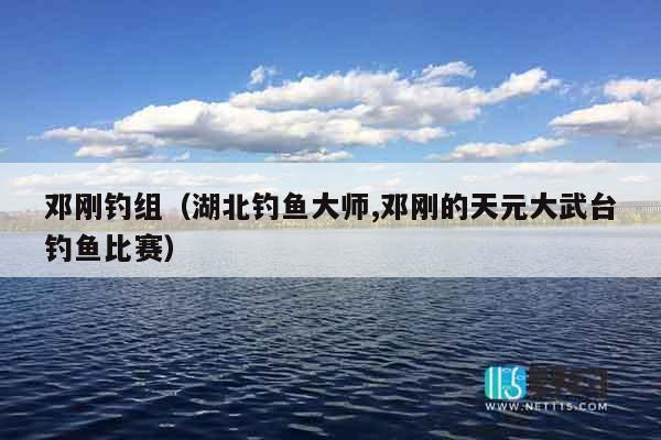 邓刚钓组（湖北钓鱼大师,邓刚的天元大武台钓鱼比赛）