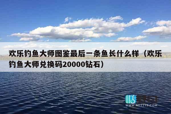欢乐钓鱼大师图鉴最后一条鱼长什么样（欢乐钓鱼大师兑换码20000钻石）