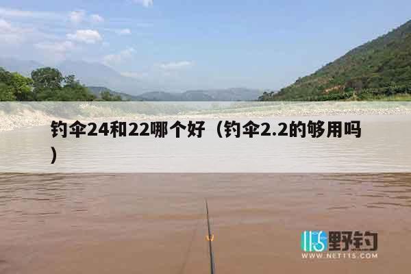 钓伞24和22哪个好（钓伞2.2的够用吗）