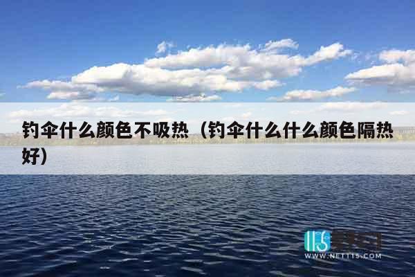钓伞什么颜色不吸热（钓伞什么什么颜色隔热好）