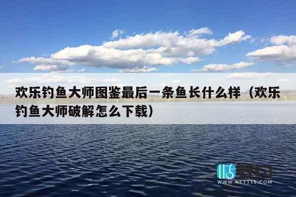 欢乐钓鱼大师图鉴最后一条鱼长什么样（欢乐钓鱼大师破解怎么下载）