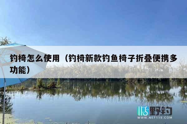 钓椅怎么使用（钓椅新款钓鱼椅子折叠便携多功能）