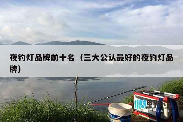 夜钓灯品牌前十名（三大公认最好的夜钓灯品牌）