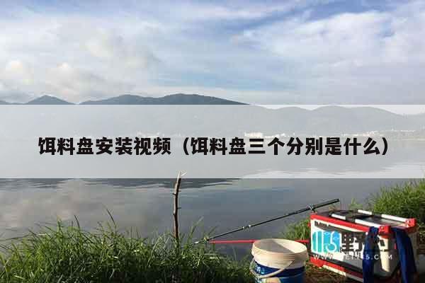 饵料盘安装视频（饵料盘三个分别是什么）