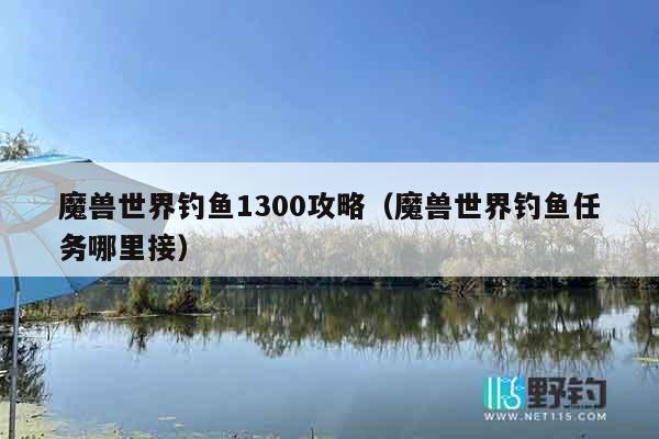 魔兽世界钓鱼1300攻略（魔兽世界钓鱼任务哪里接）