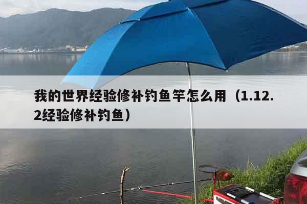 我的世界经验修补钓鱼竿怎么用（1.12.2经验修补钓鱼）