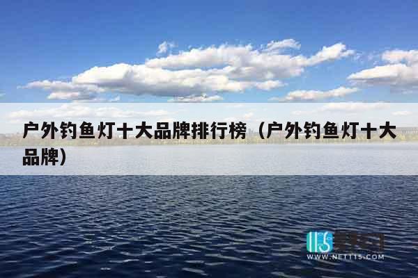 户外钓鱼灯十大品牌排行榜（户外钓鱼灯十大品牌）