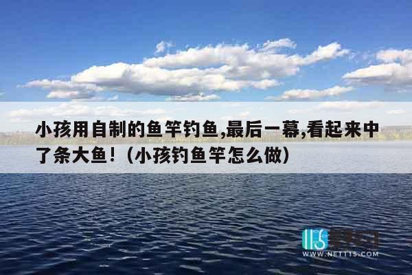 小孩用自制的鱼竿钓鱼,最后一幕,看起来中了条大鱼!(小孩钓鱼竿怎么做) 小孩用自制的鱼竿钓鱼,最后一幕,看起来中了条大鱼!(小孩钓鱼竿怎么做)