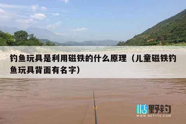钓鱼玩具是利用磁铁的什么原理(儿童磁铁钓鱼玩具背面有名字) 钓鱼玩具是利用磁铁的什么原理(儿童磁铁钓鱼玩具背面有名字)