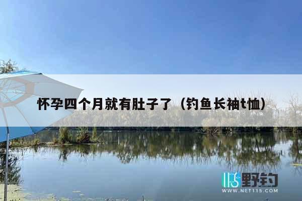 怀孕四个月就有肚子了(钓鱼长袖t恤) 怀孕四个月就有肚子了(钓鱼长袖t恤)