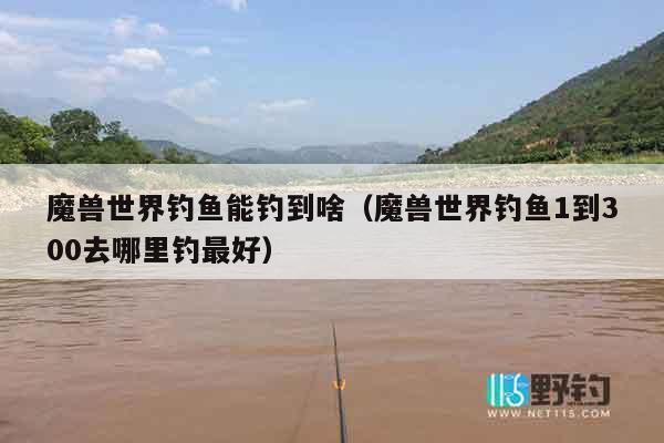 魔兽世界钓鱼能钓到啥（魔兽世界钓鱼1到300去哪里钓最好）