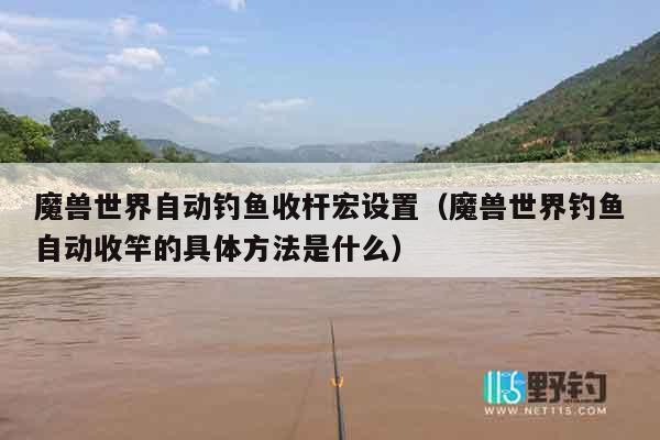 魔兽世界自动钓鱼收杆宏设置（魔兽世界钓鱼自动收竿的具体方法是什么）